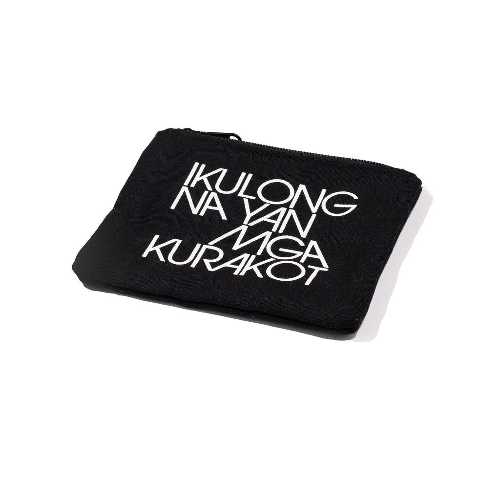 TEAM MANILA IKULONG POUCH BLACK