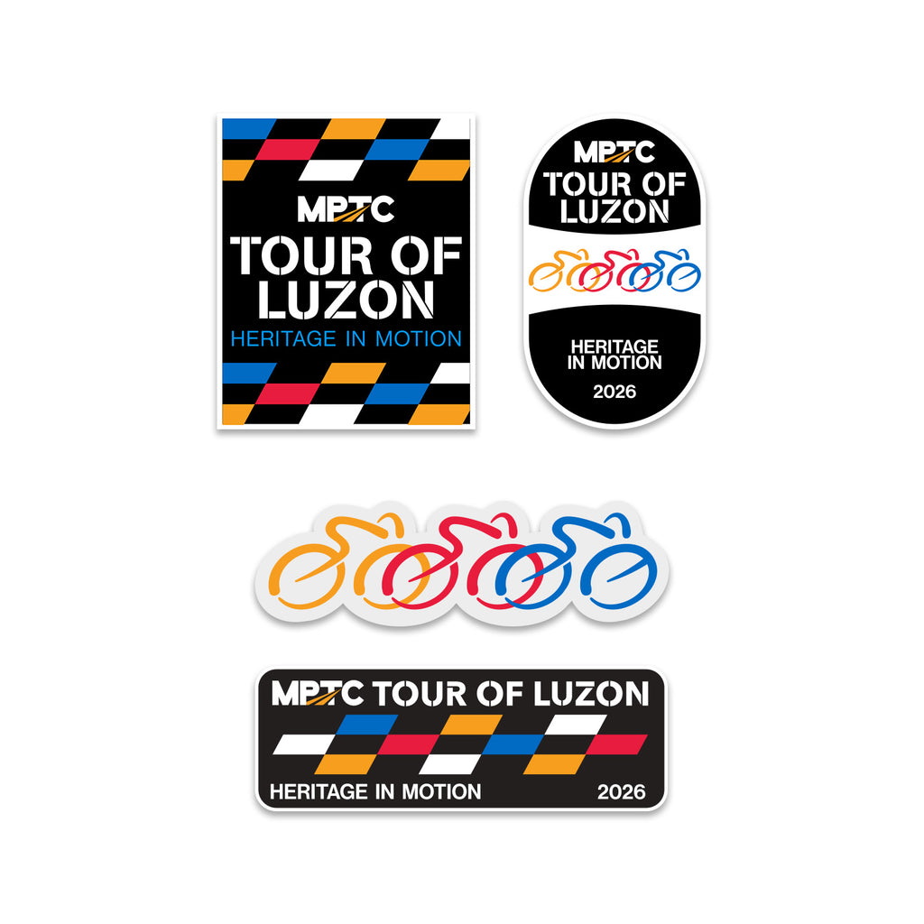 (PRE-ORDER) TM X TOUR OF LUZON STICKERS | TeamManila Lifestyle