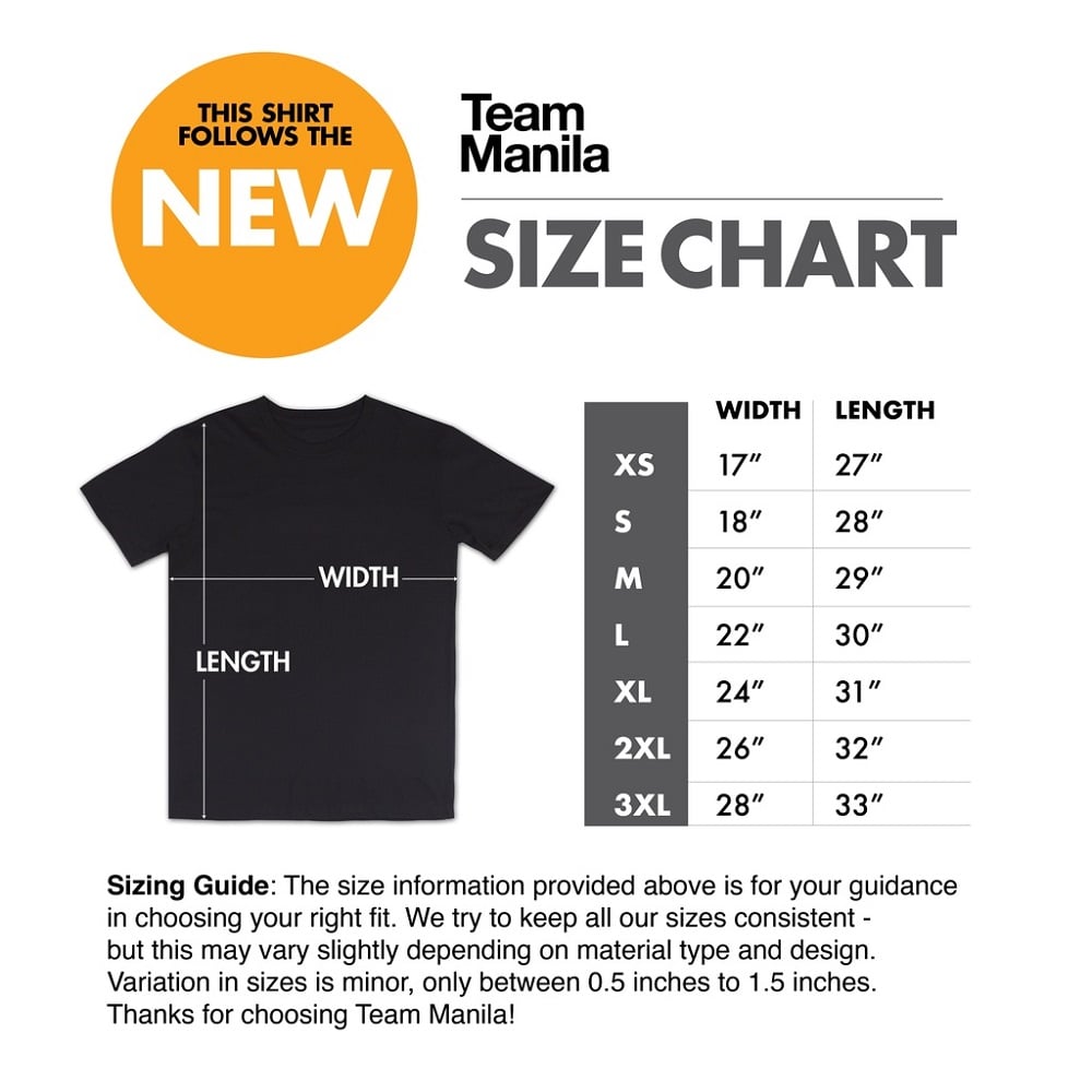 TEAM MANILA OPM TSHIRT WHITE