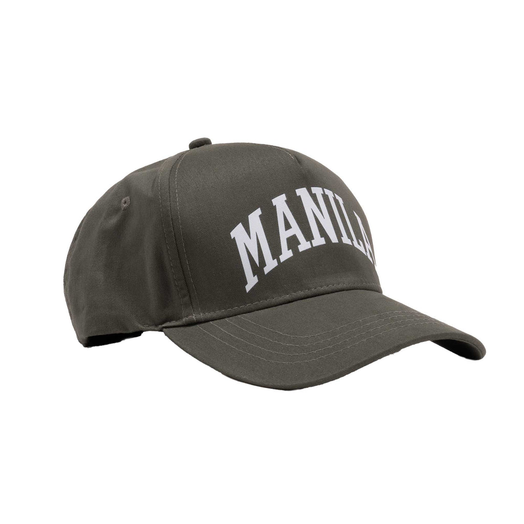 TEAM MANILA ACADEMIC CAP OLIVE GREEN