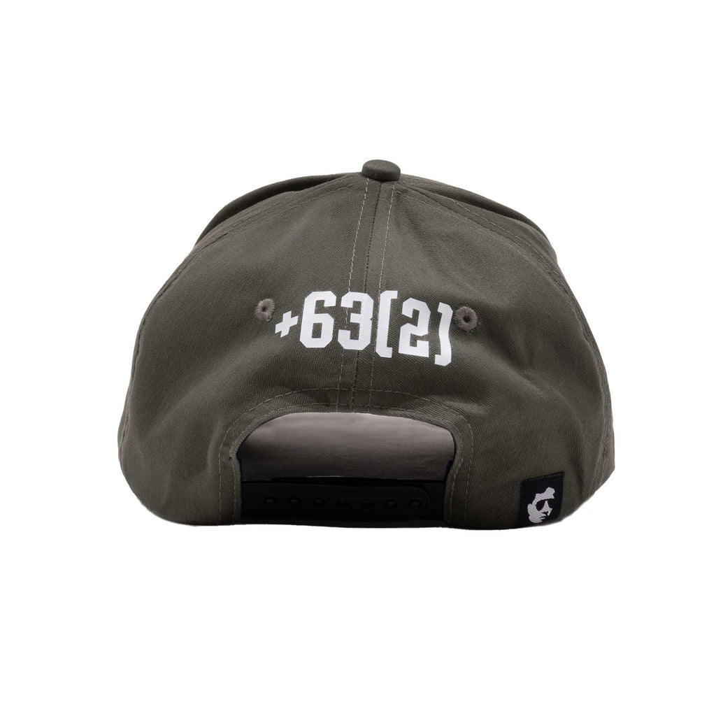 TEAM MANILA ACADEMIC CAP OLIVE GREEN