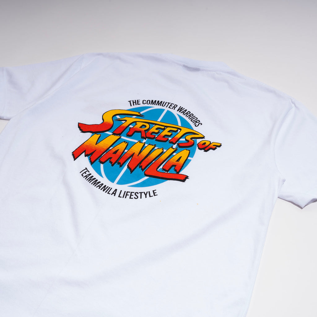 TEAM MANILA STREETS OF MANILA TSHIRT WHITE