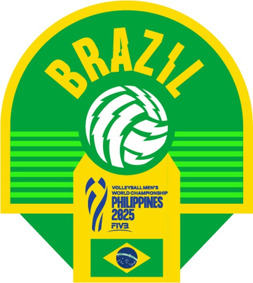 FIVB MEN'S VOLLEYBALL WORLD CHAMPIONSHIP 2025 STICKERS