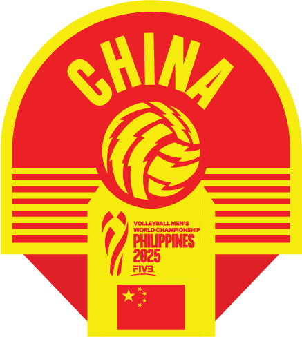 FIVB MEN'S VOLLEYBALL WORLD CHAMPIONSHIP 2025 STICKERS