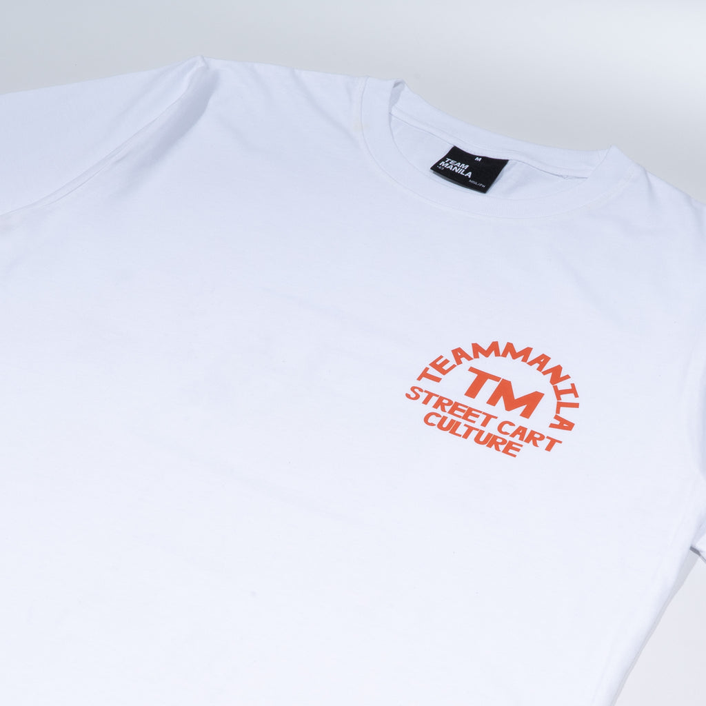 TEAM MANILA STREET CART TSHIRT WHITE