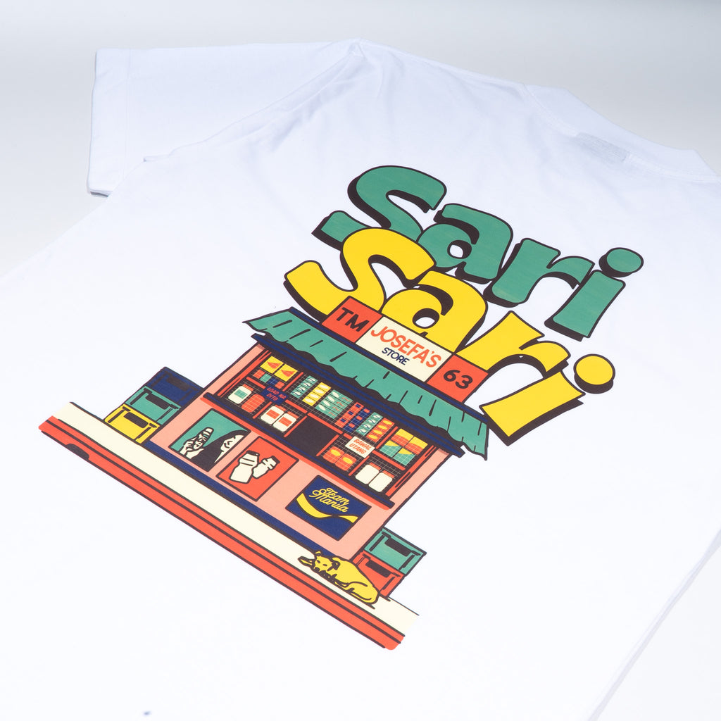 TEAM MANILA SARI SARI TSHIRT WHITE