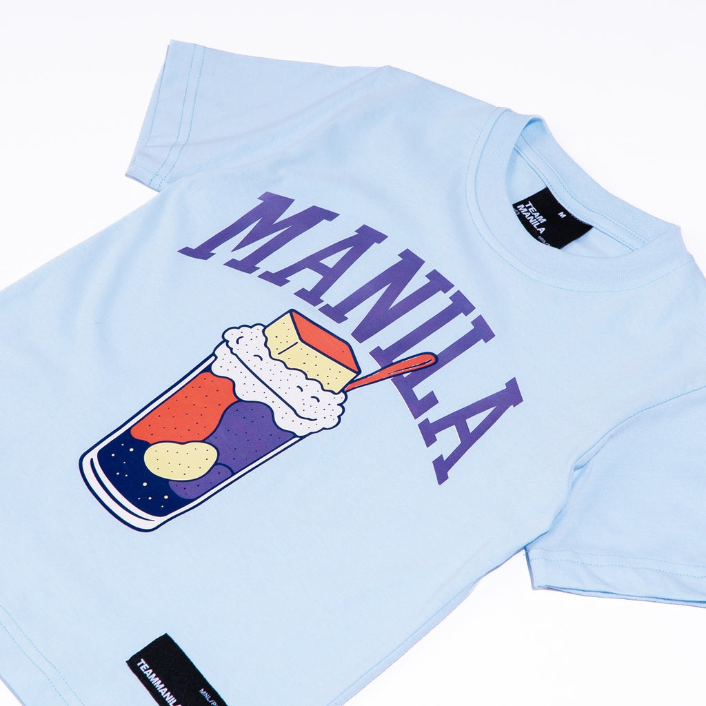 TINY MANILA MIX-MIX BABY TSHIRT FOR KIDS LIGHT BLUE