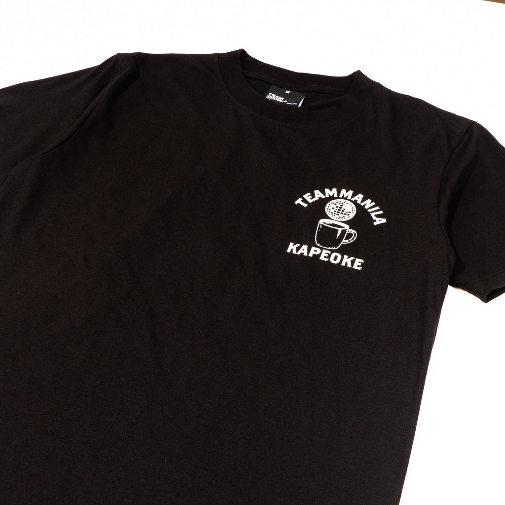 TEAM MANILA KAPEOKE TSHIRT BLACK