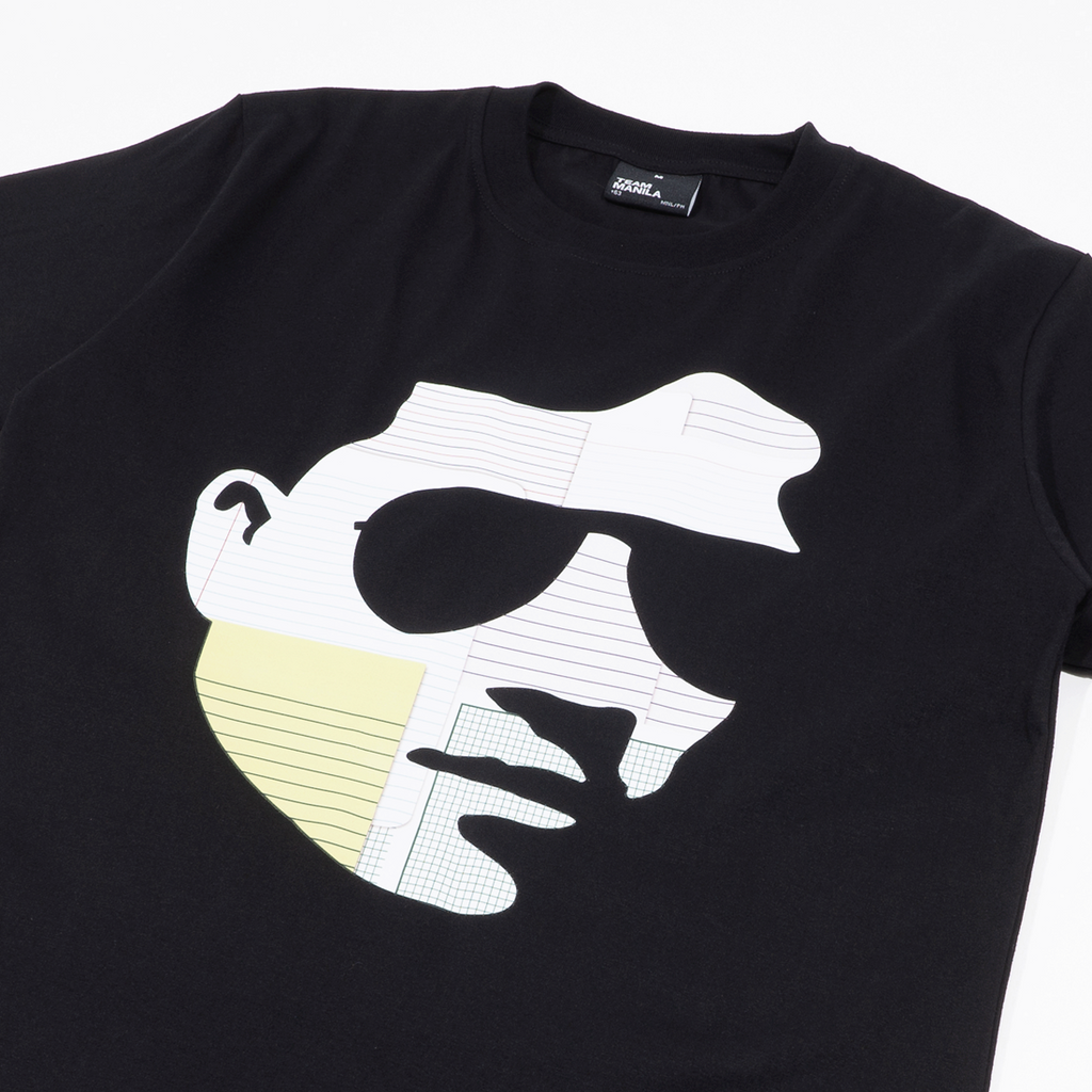 TEAM MANILA RZL KWADERNO TSHIRT BLACK