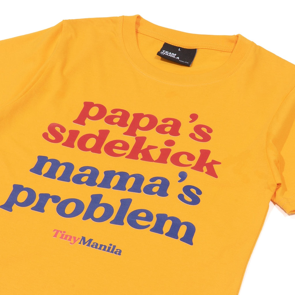 TINY MANILA SIDEKICK TSHIRT FOR KIDS CHROME YELLOW
