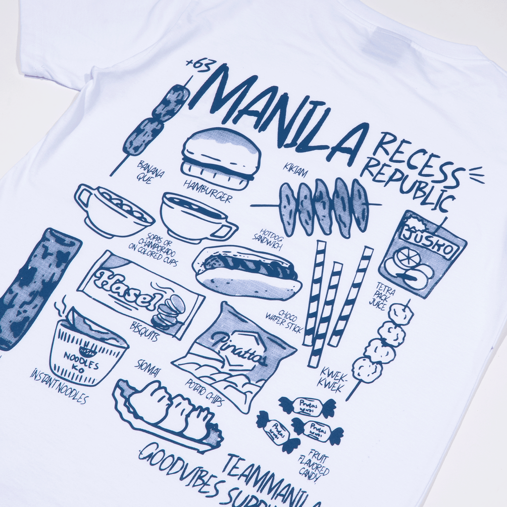 TEAM MANILA RECESS TSHIRT WHITE