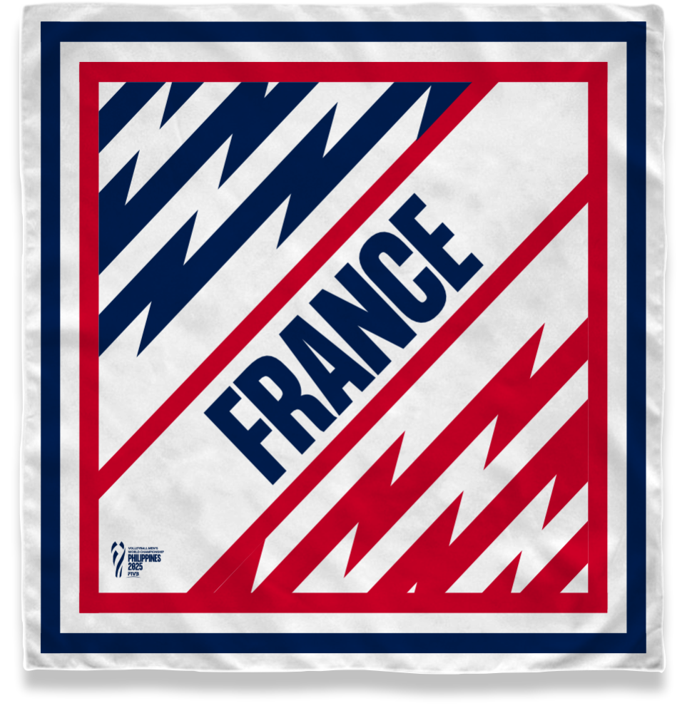 (PRE-ORDER)FIVB MEN'S VOLLEYBALL WORLD CHAMPIONSHIP 2025 BANDANAS