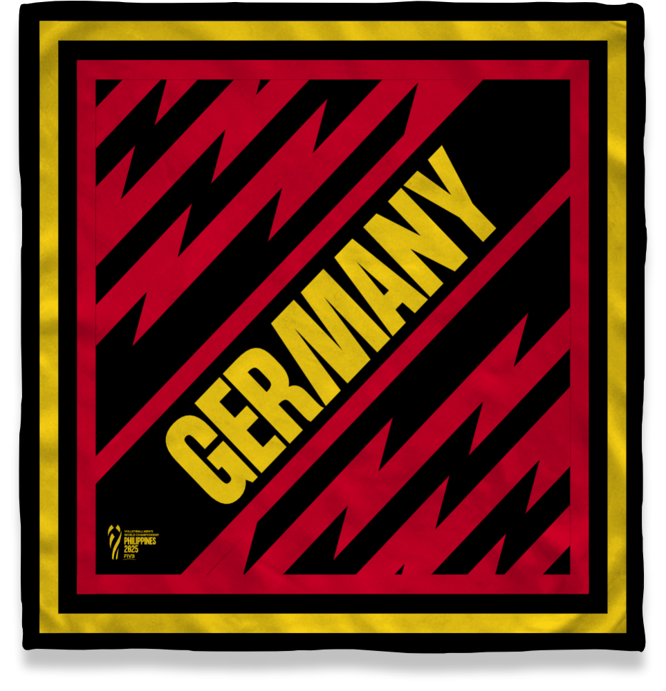 (PRE-ORDER)FIVB MEN'S VOLLEYBALL WORLD CHAMPIONSHIP 2025 BANDANAS