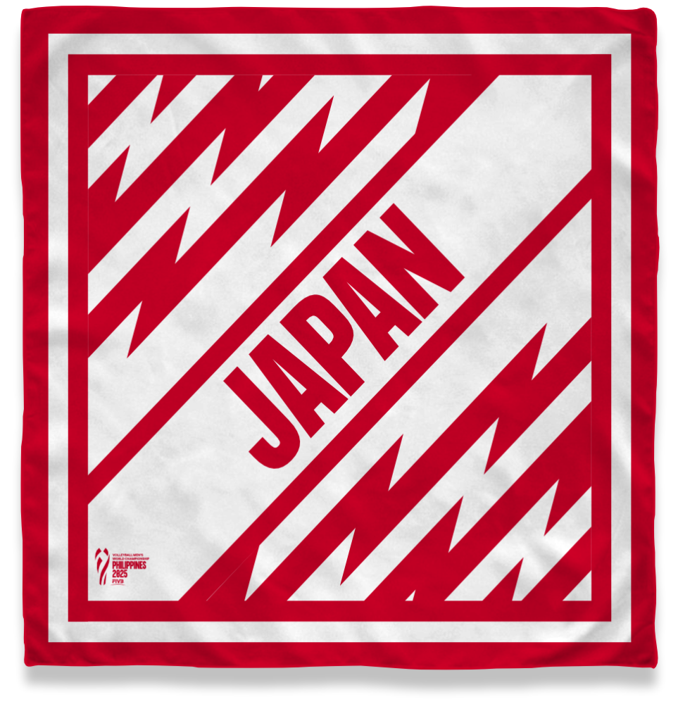(PRE-ORDER)FIVB MEN'S VOLLEYBALL WORLD CHAMPIONSHIP 2025 BANDANAS