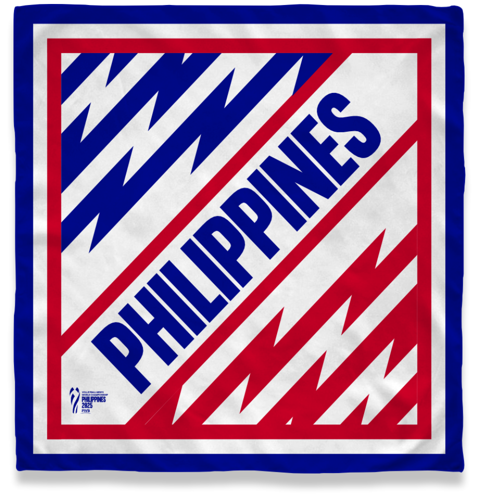 (PRE-ORDER)FIVB MEN'S VOLLEYBALL WORLD CHAMPIONSHIP 2025 BANDANAS