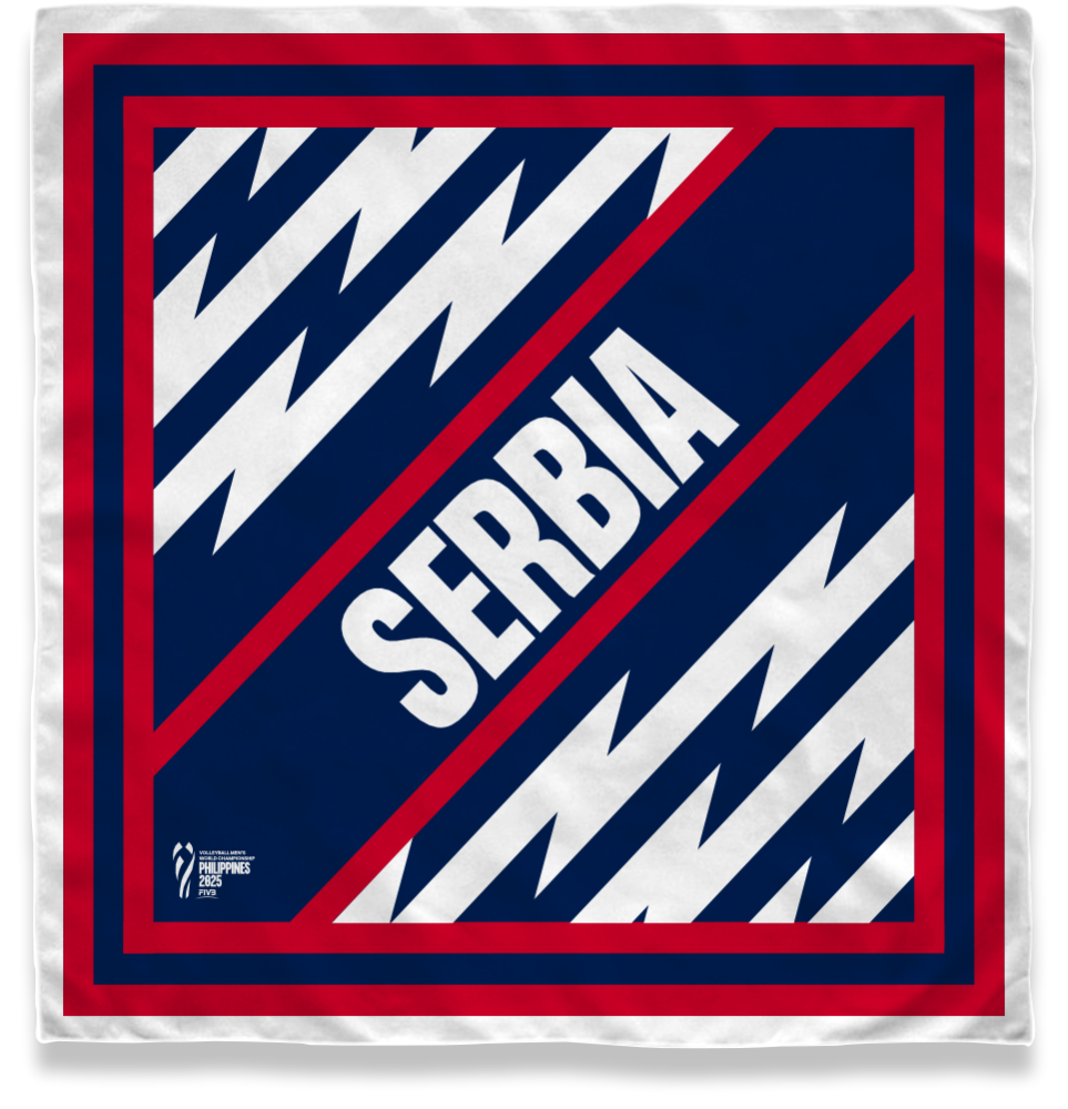 (PRE-ORDER)FIVB MEN'S VOLLEYBALL WORLD CHAMPIONSHIP 2025 BANDANAS