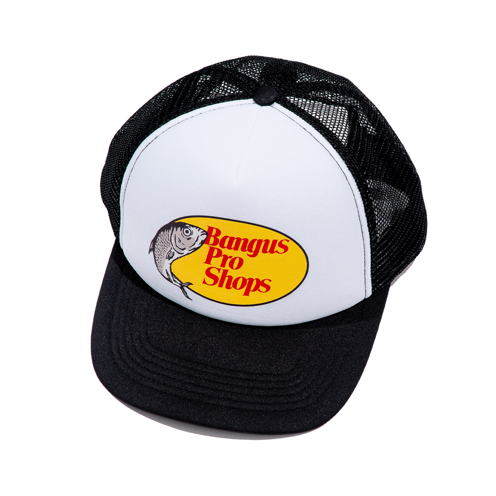 TEAM MANILA BANGUS PRO SHOP TRUCKER CAP WHT/BLK