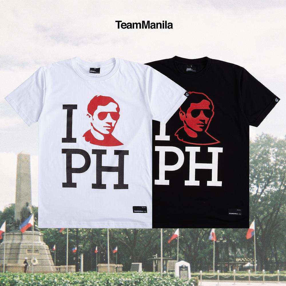 TEAM MANILA IRZL PH TSHIRT BLACK