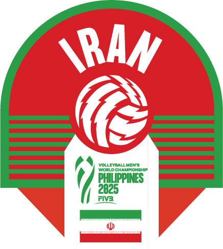 FIVB MEN'S VOLLEYBALL WORLD CHAMPIONSHIP 2025 STICKERS