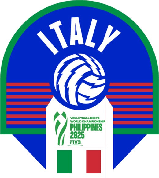 FIVB MEN'S VOLLEYBALL WORLD CHAMPIONSHIP 2025 STICKERS