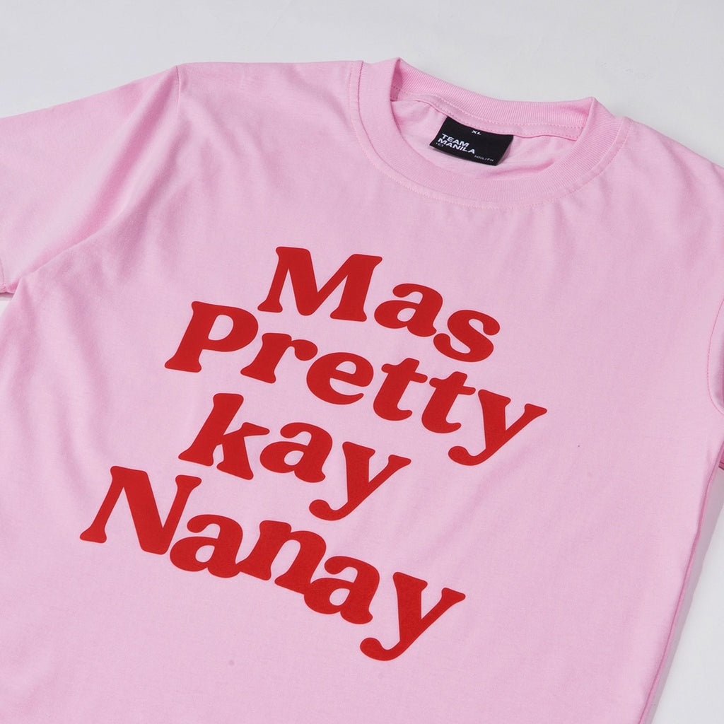TINY MANILA MAS PRETTY TSHIRT FOR KIDS PINK
