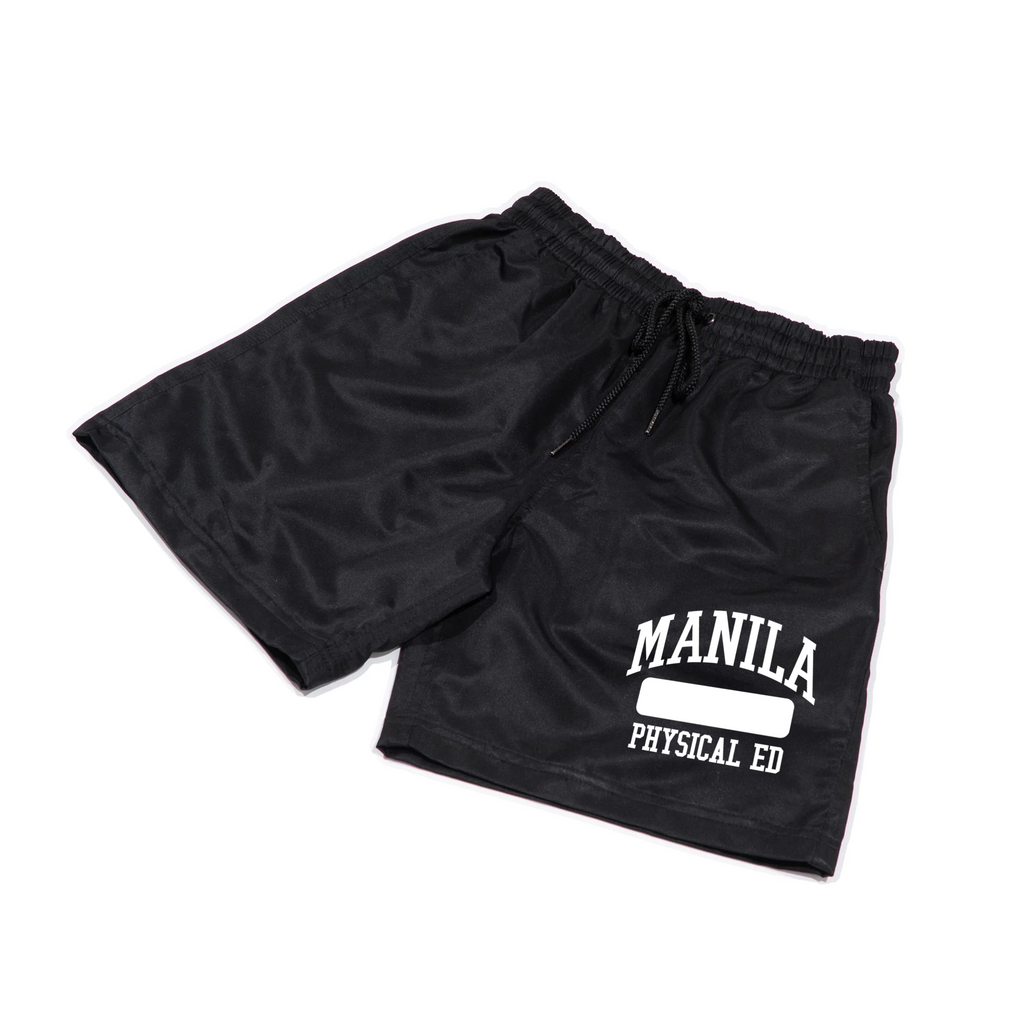 TEAM MANILA MANILA ACTIVITY SHORTS BLACK