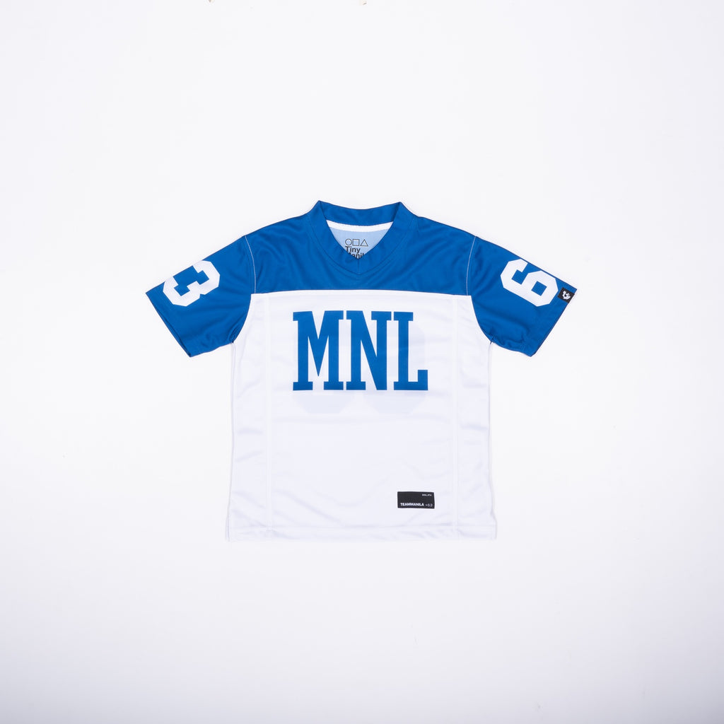 TINY MANILA SKYLINE JERSEY TSHIRT FOR KIDS BLUE
