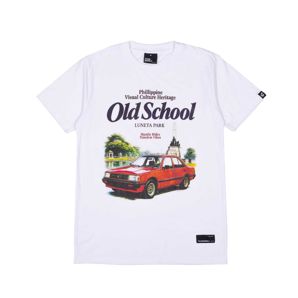 TEAM MANILA OLD MANILA PILIPINAS TSHIRT WHITE