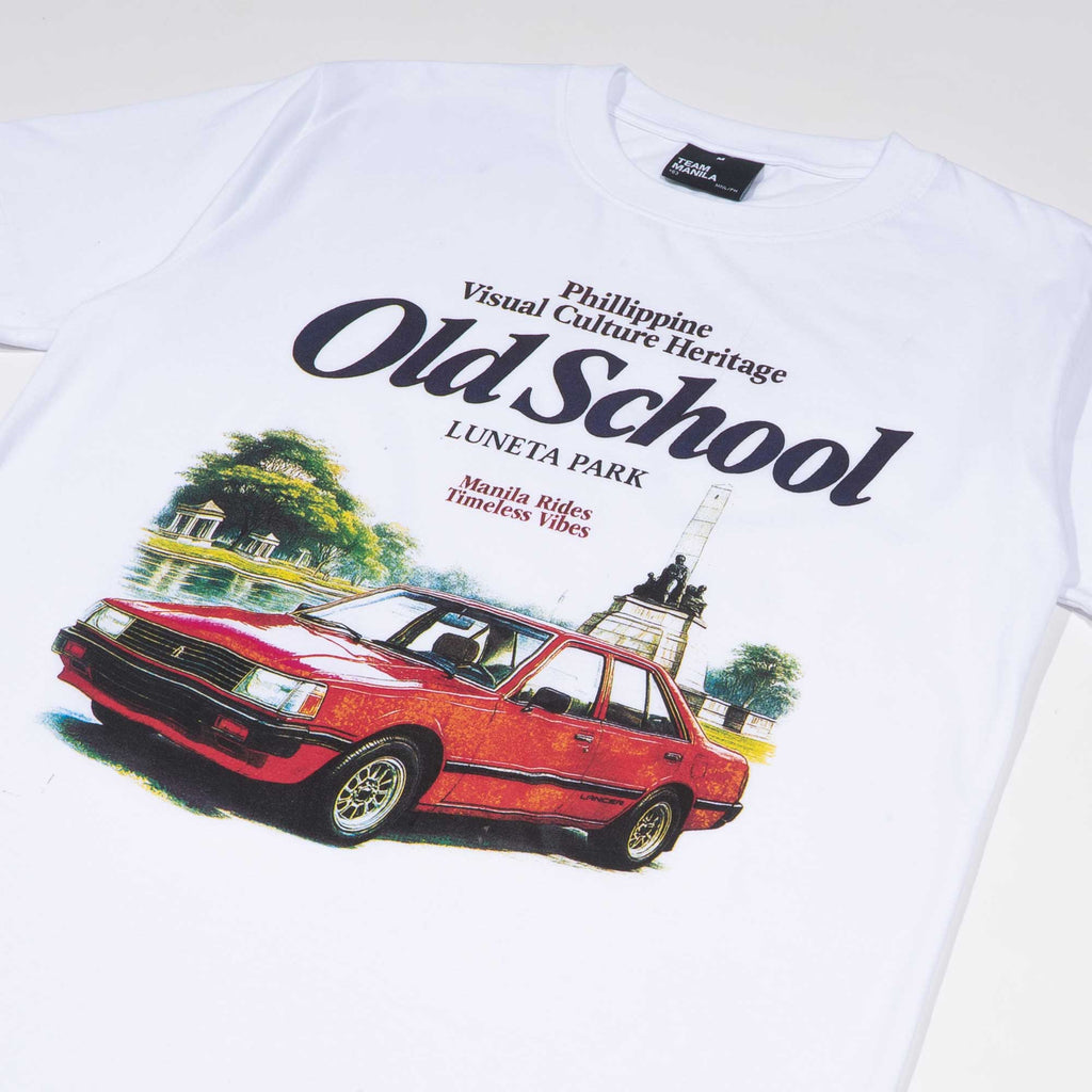 TEAM MANILA OLD MANILA PILIPINAS TSHIRT WHITE