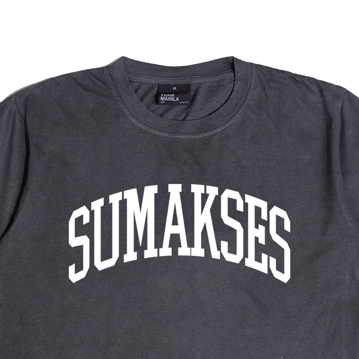 (PRE-ORDER) TEAM MANILA SUMAKSES TSHIRT WASHED GRAY | TeamManila Lifestyle