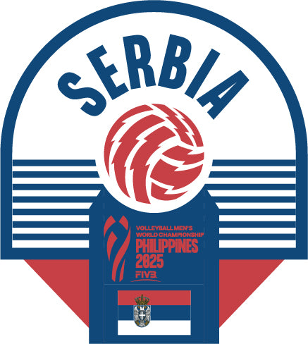 FIVB MEN'S VOLLEYBALL WORLD CHAMPIONSHIP 2025 STICKERS