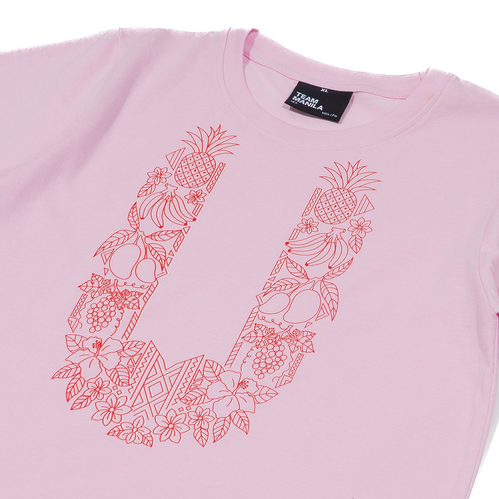 (PRE-ORDER) TINY MANILA BUSILAK BARONG TSHIRT FOR KIDS PINK