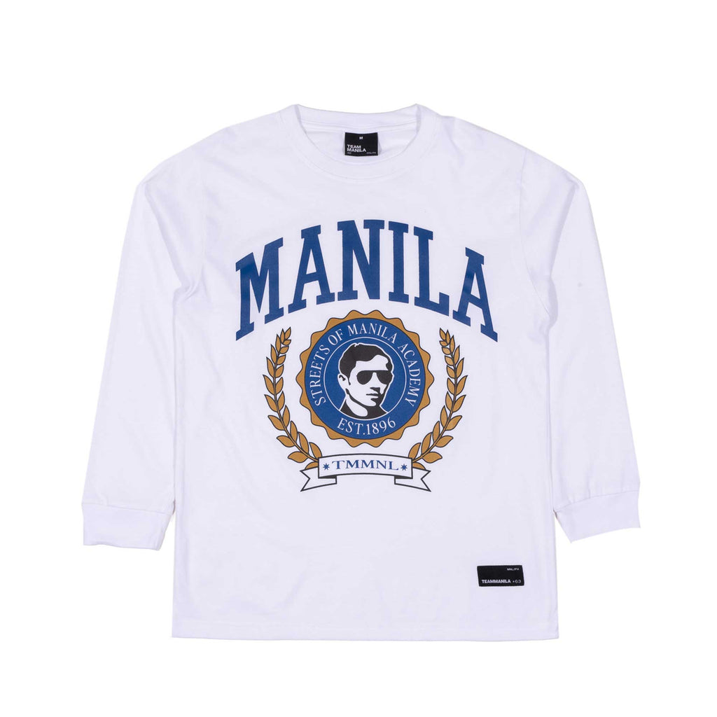 TEAM MANILA ACADEMIC CREST LONGSLEEVES