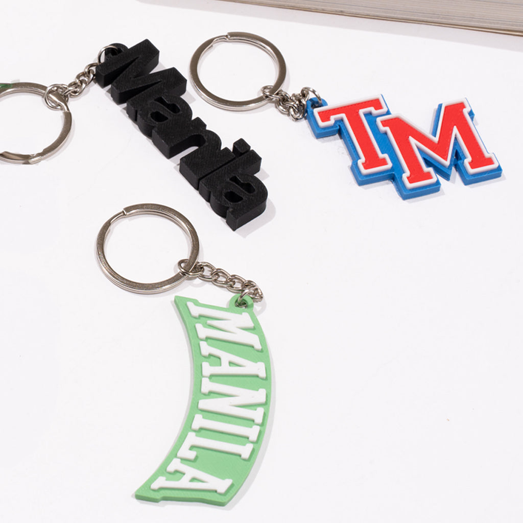 TEAM MANILA MANILA KEYCHAIN BLACK