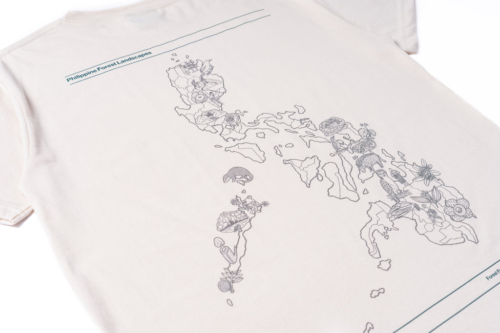 (PRE-ORDER) TM X CBA FOREST LANDSCAPES PH TRAIL TSHIRT CREAM