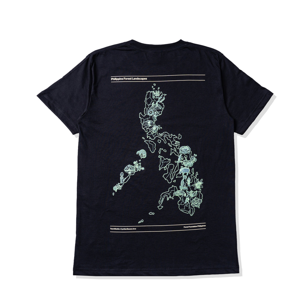 (PRE-ORDER) TM X CBA FOREST LANDSCAPES PH TRAIL TSHIRT BLACK