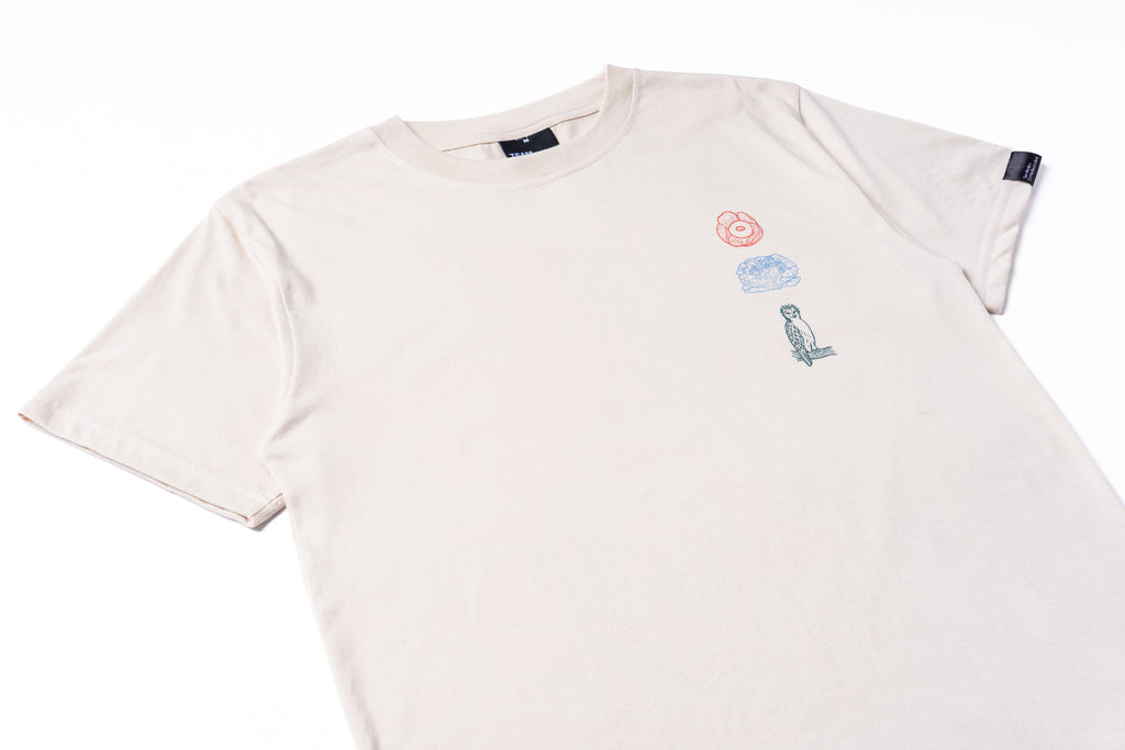 (PRE-ORDER) TM X CBA FOREST LANDSCAPES PH TRAIL TSHIRT CREAM