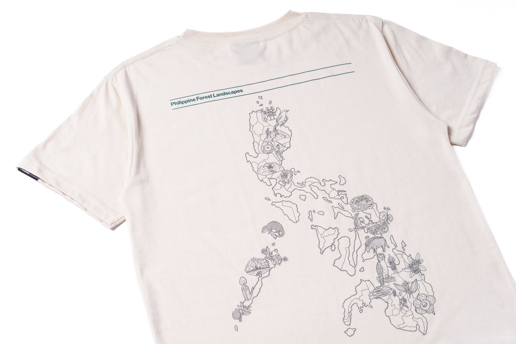 (PRE-ORDER) TM X CBA FOREST LANDSCAPES PH TRAIL TSHIRT CREAM