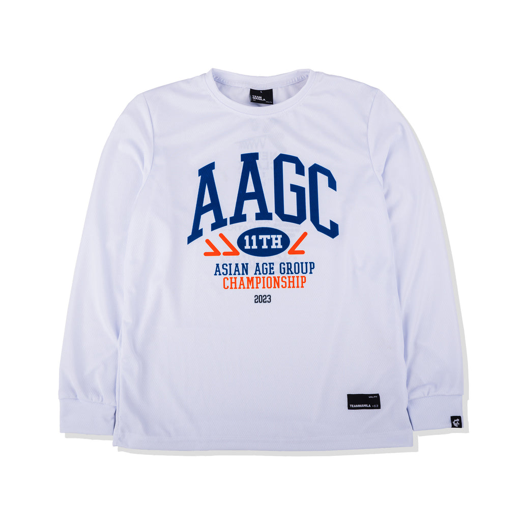 11TH AAGC WHITE LONGSLEEVES JERSEY