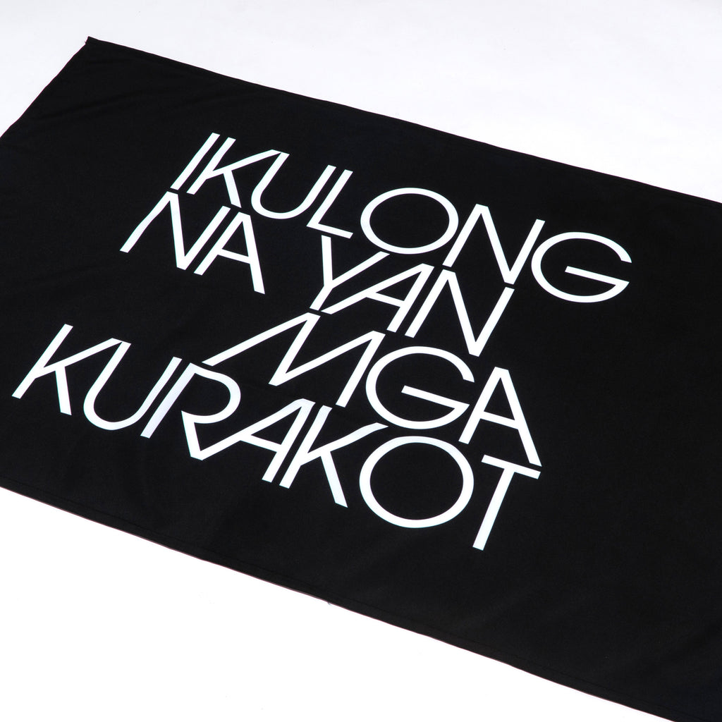 (PRE-ORDER) TEAM MANILA IKULONG FLAG BLACK