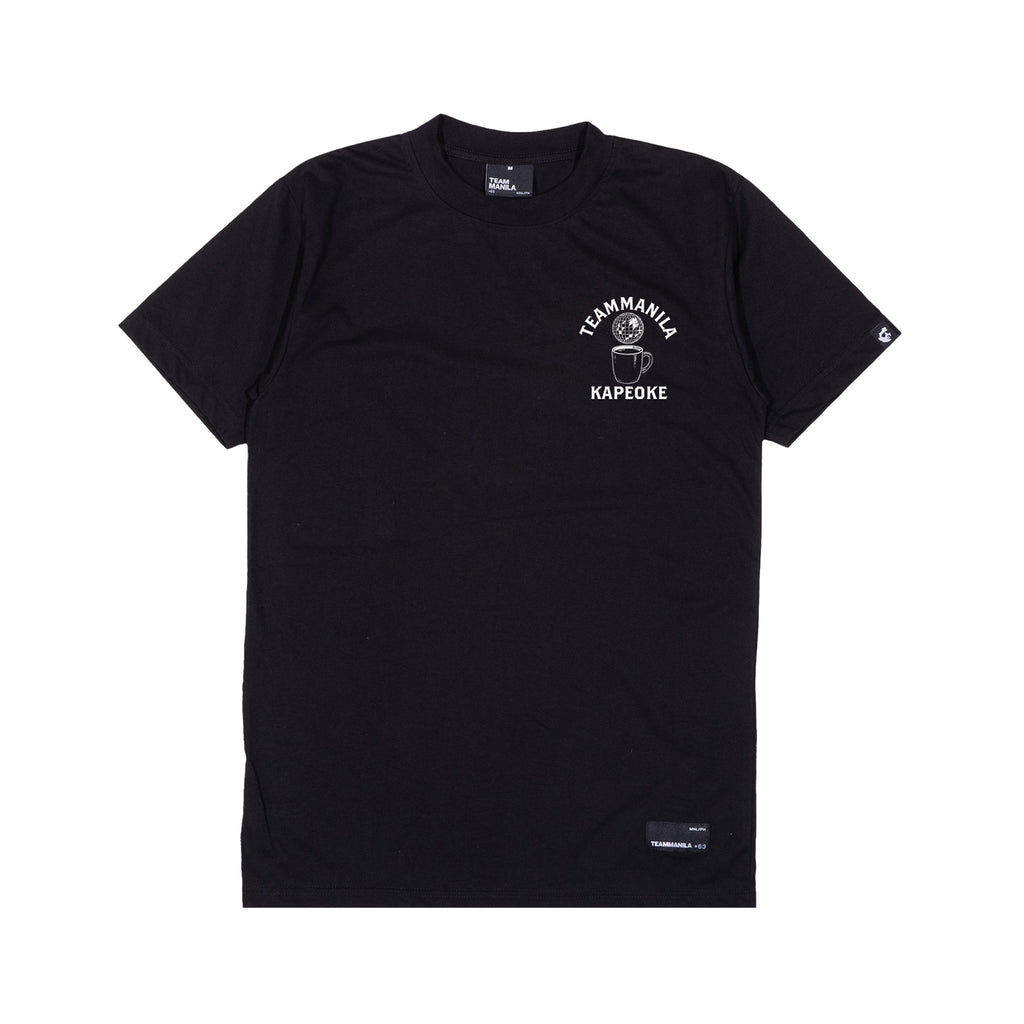 TEAM MANILA KAPEOKE TSHIRT BLACK