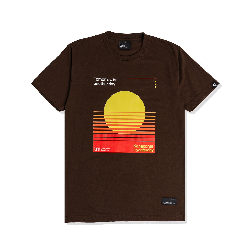 TEAM MANILA ANOTHER DAY TSHIRT BROWN