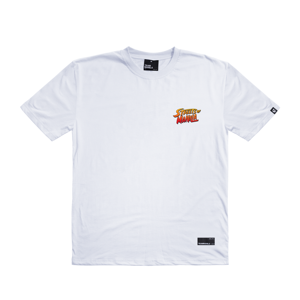 TEAM MANILA STREETS OF MANILA TSHIRT WHITE