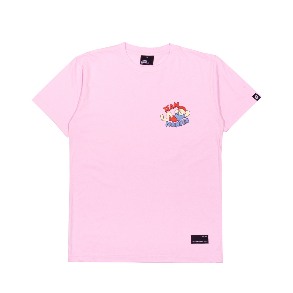 TEAM MANILA TAKE IT EASY TSHIRT PINK