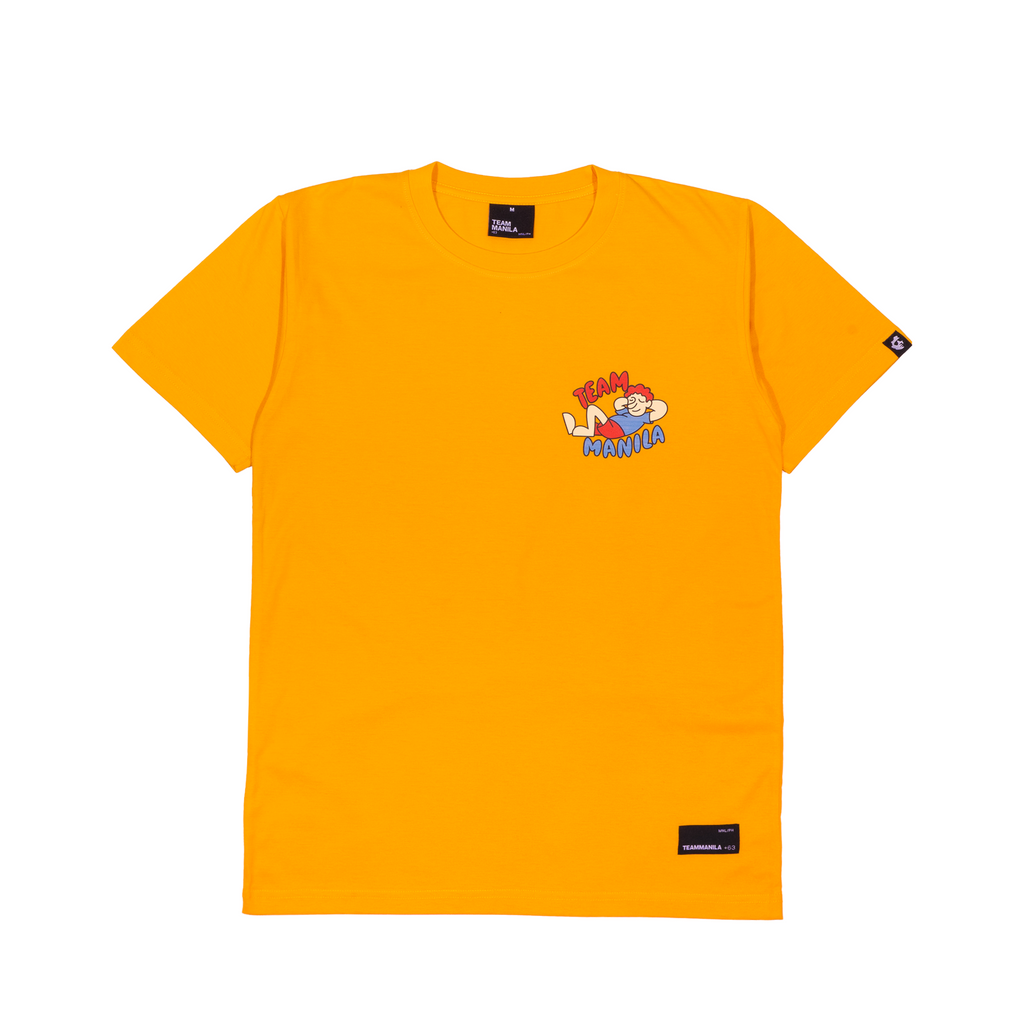 TEAM MANILA TAKE IT EASY TSHIRT CHROME YELLOW