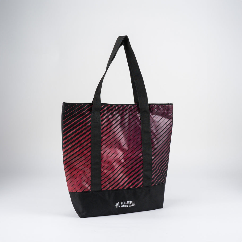 TEAM MANILA VNL STRIPES TOTE BAG BLACK