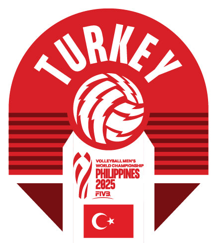 FIVB MEN'S VOLLEYBALL WORLD CHAMPIONSHIP 2025 STICKERS