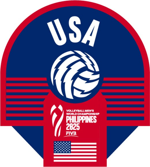 FIVB MEN'S VOLLEYBALL WORLD CHAMPIONSHIP 2025 STICKERS