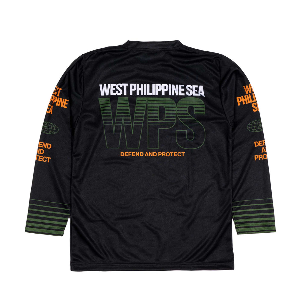 TEAM MANILA WPS WEST LINE JERSEY LONGSLEEVES BLACK