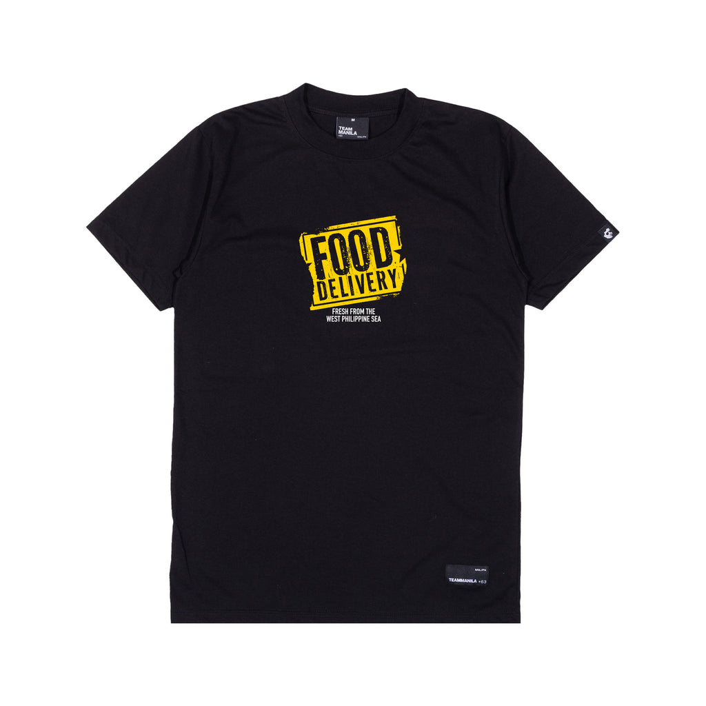(PRE-ORDER) WPS FOOD DELIVERY TSHIRT BLACK